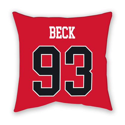 Rutgers - NCAA Football : Reece Beck - Pillow-1