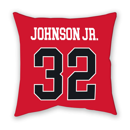 Rutgers - NCAA Football : RJ Johnson Jr. - Pillow-1