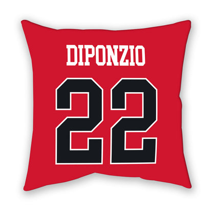 Rutgers - NCAA Men's Soccer : Francesco Diponzio - Pillow-1