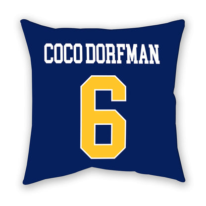 Marquette - NCAA Women's Soccer : Coco dorfman Coco dorfman - Pillow-1