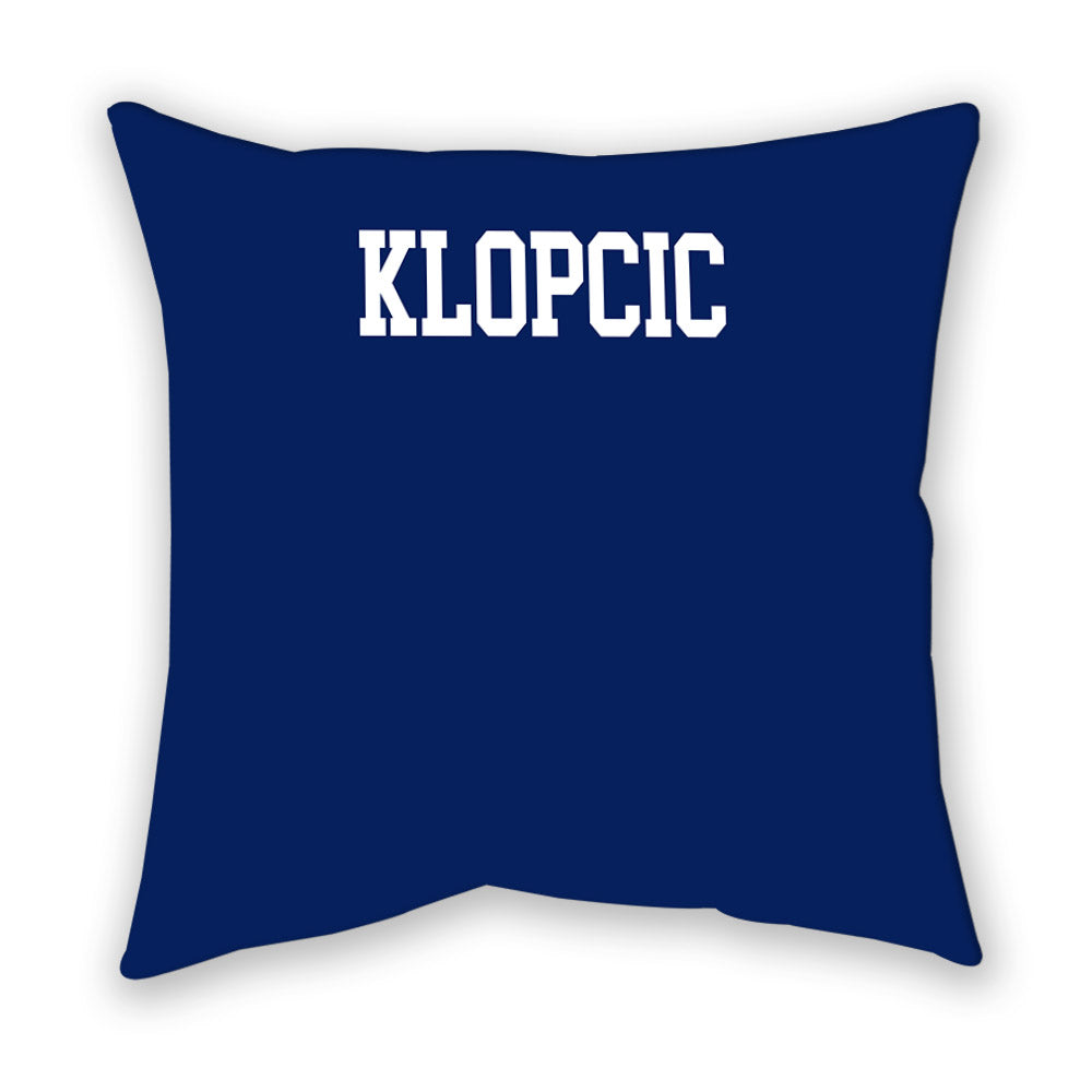Marquette - NCAA Men's Track & Field : Andrew Klopcic - Pillow-1