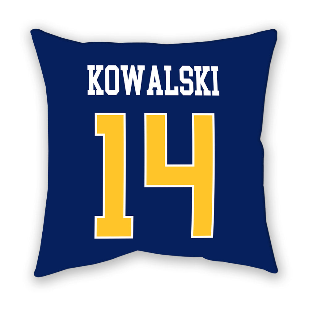 Marquette - NCAA Women's Volleyball : Annika Kowalski - Pillow-1