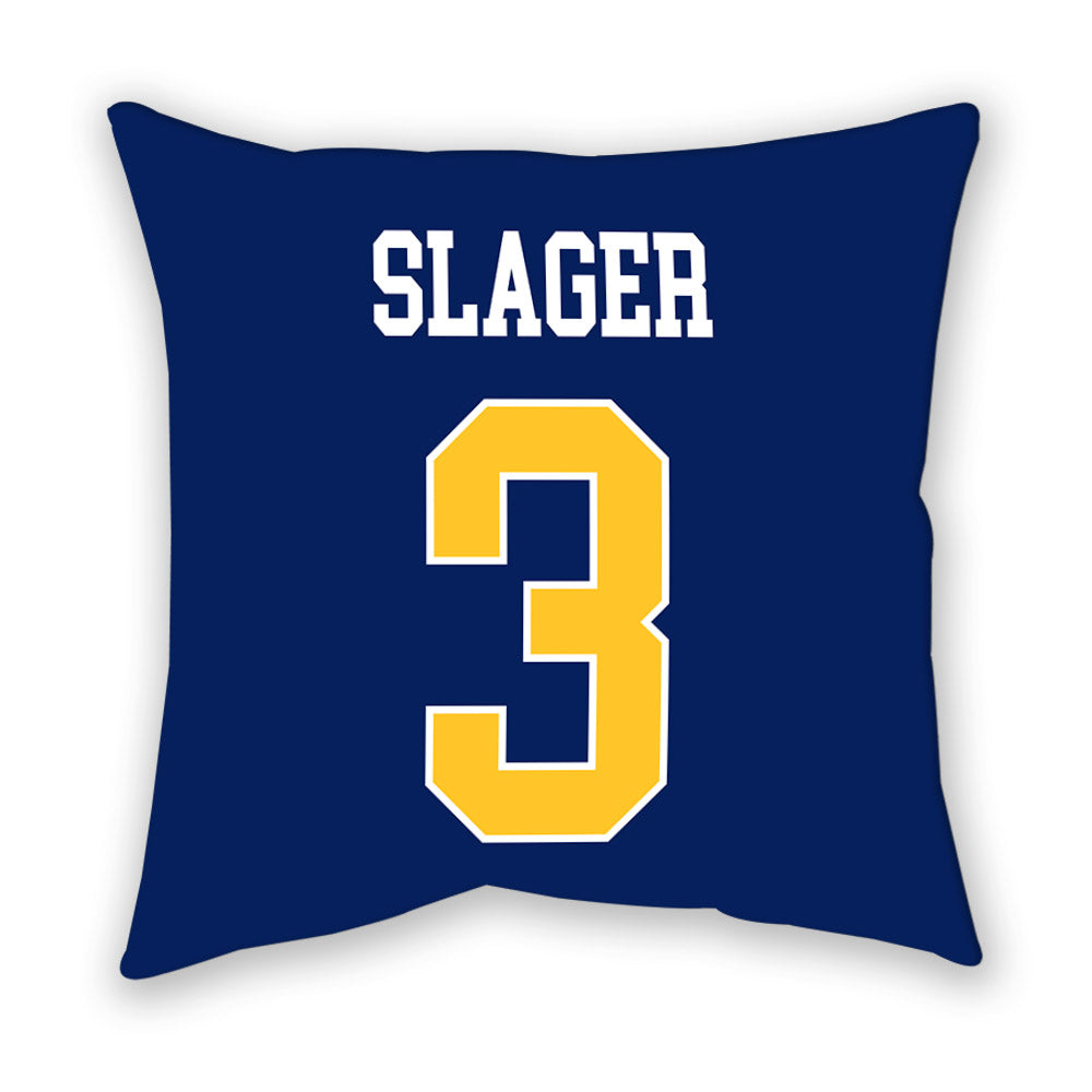 Marquette - NCAA Men's Lacrosse : Adam Slager - Pillow-1