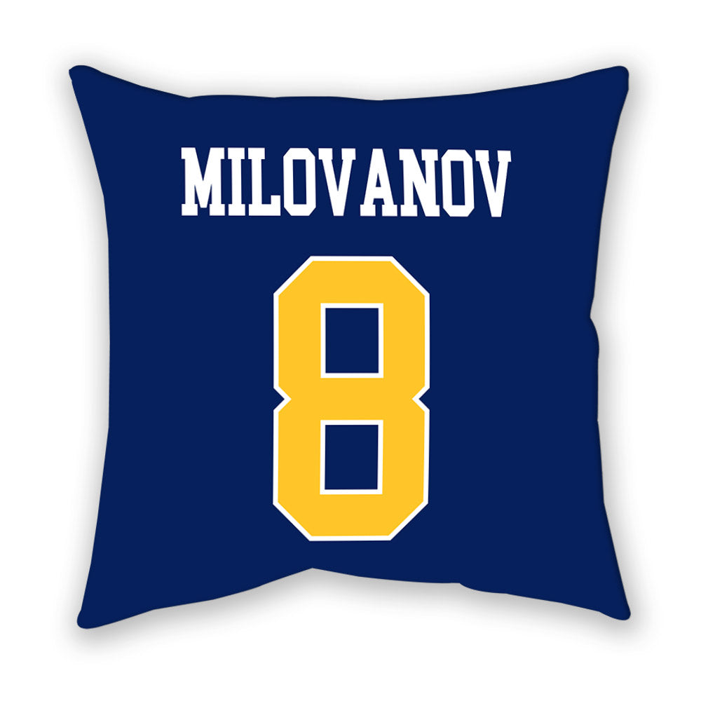 Marquette - NCAA Men's Soccer : Justin Milovanov - Pillow-1