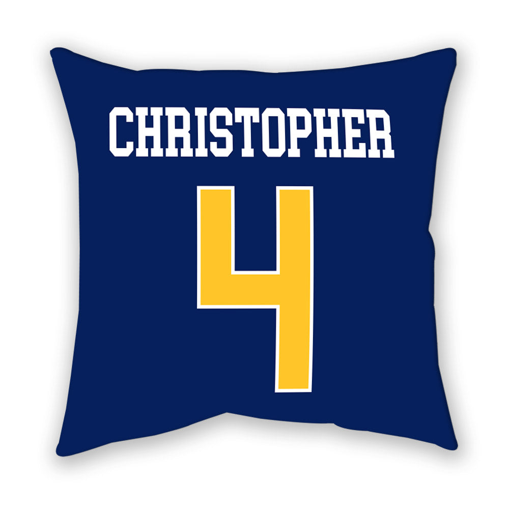 Marquette - NCAA Women's Soccer : Carly Christopher - Pillow-1