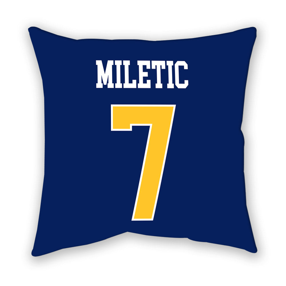 Marquette - NCAA Men's Basketball : Ian Miletic - Pillow-1