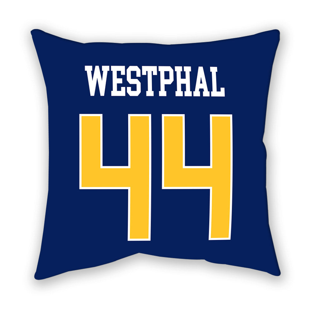 Marquette - NCAA Men's Lacrosse : Beau Westphal - Pillow-1