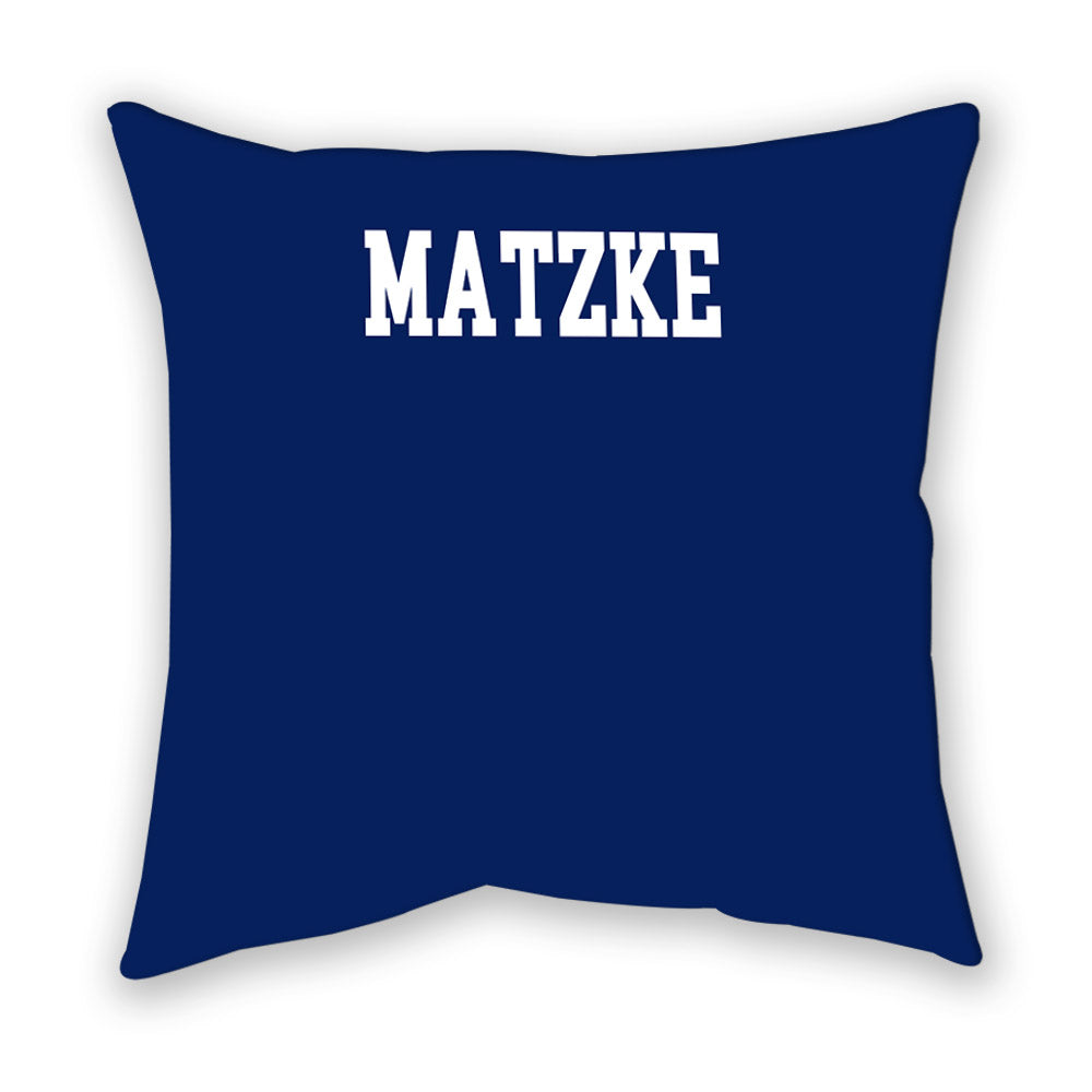 Marquette - NCAA Men's Track & Field : Alexander Matzke - Pillow-1