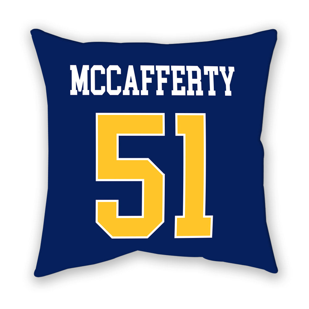 Marquette - NCAA Men's Lacrosse : Easton McCafferty - Pillow-1