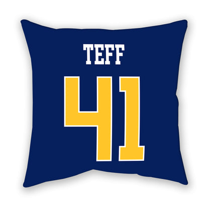 Marquette - NCAA Men's Lacrosse : Troy Teff - Pillow-1