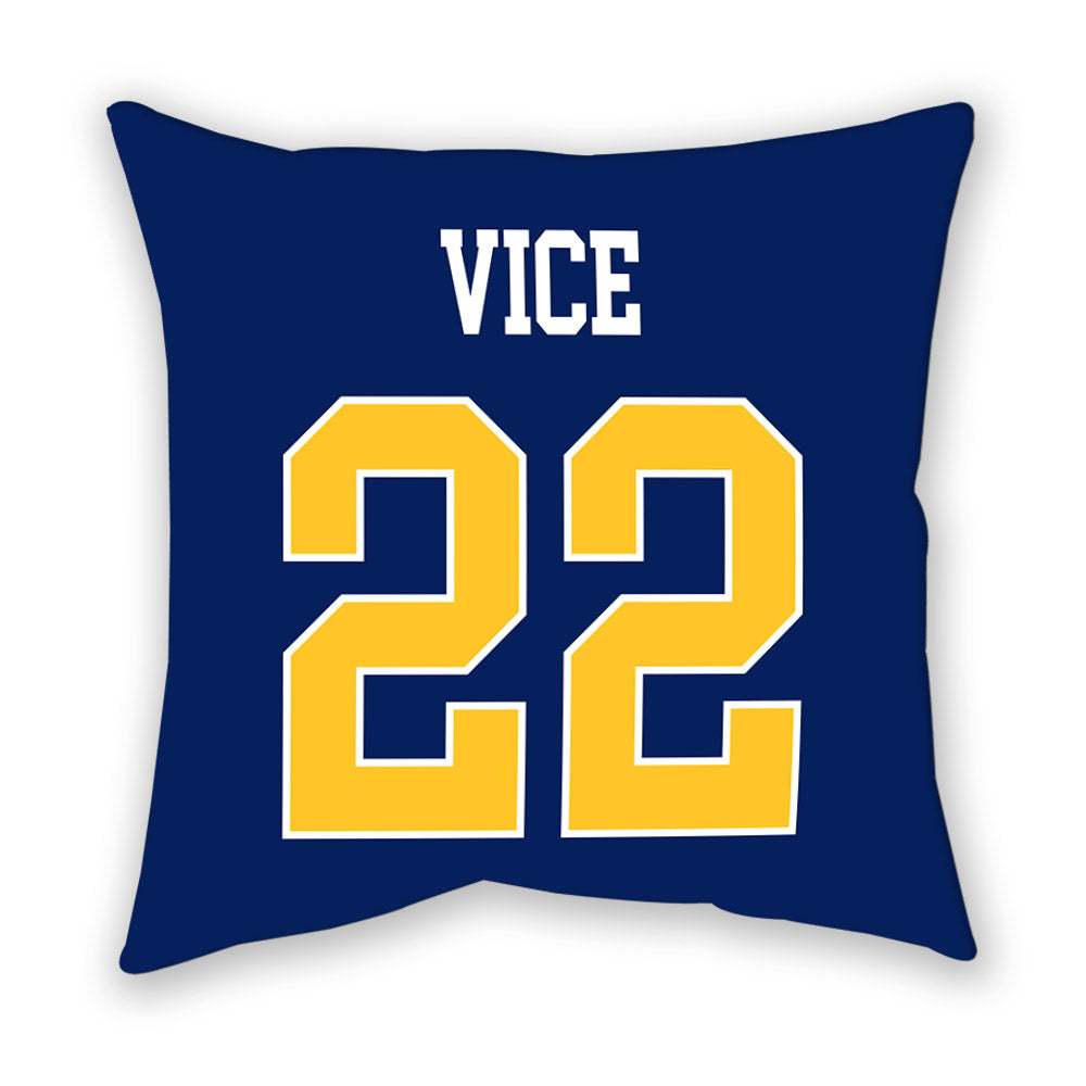 Marquette - NCAA Women's Basketball : Halle Vice - Pillow-1