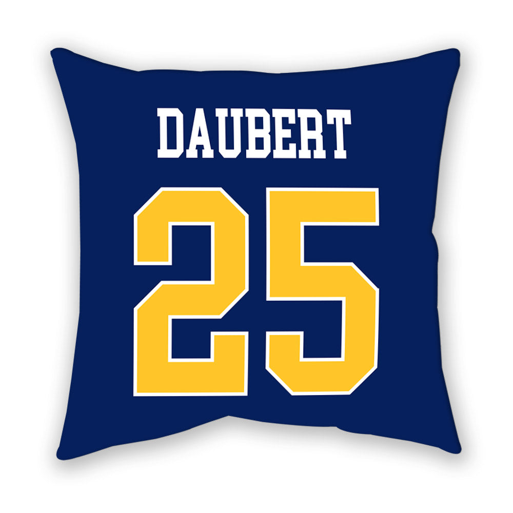 Marquette - NCAA Men's Lacrosse : Justin Daubert - Pillow-1