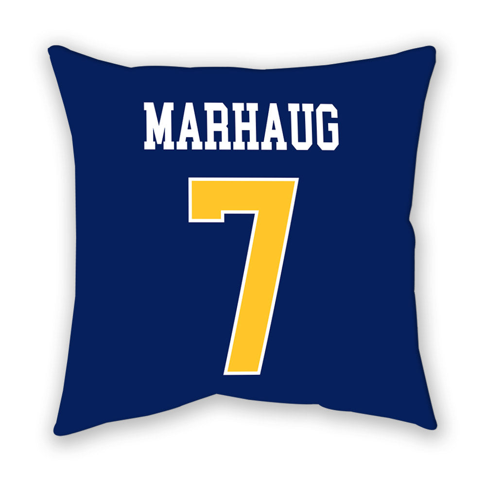 Marquette - NCAA Women's Soccer : Ida Marhaug - Pillow-1