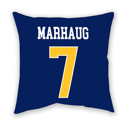 Marquette - NCAA Women's Soccer : Ida Marhaug - Pillow-1