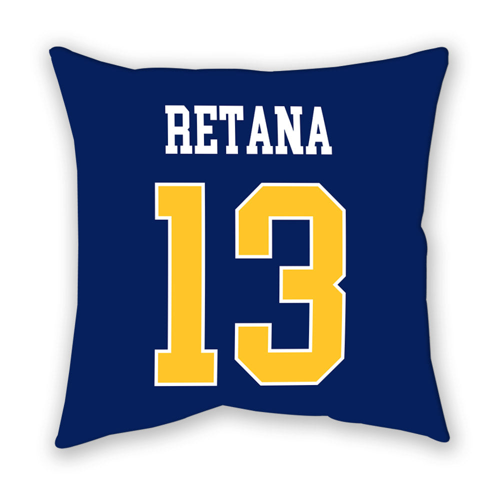 Marquette - NCAA Women's Soccer : Gabriela Retana - Pillow-1