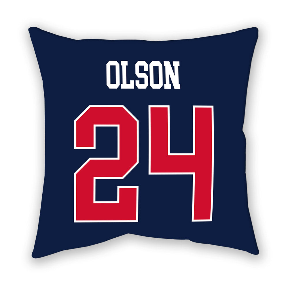 Gonzaga - NCAA Men's Soccer : Morgan Olson - Pillow-1