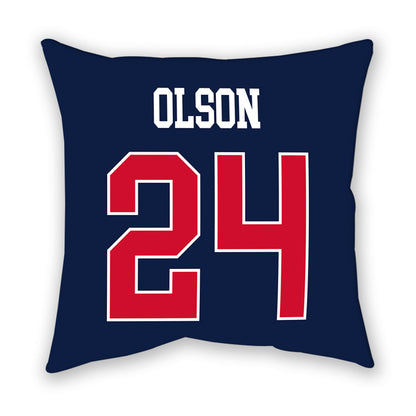 Gonzaga - NCAA Men's Soccer : Morgan Olson - Pillow-1