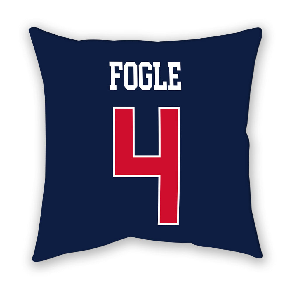 Gonzaga - NCAA Men's Basketball : Davis Fogle - Pillow-1