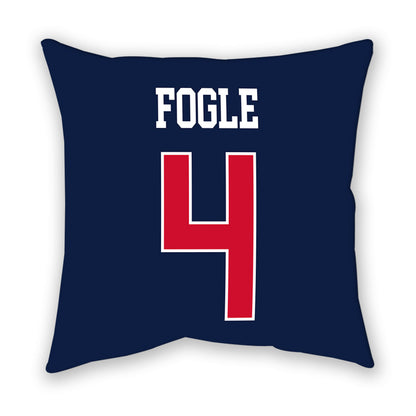 Gonzaga - NCAA Men's Basketball : Davis Fogle - Pillow-1