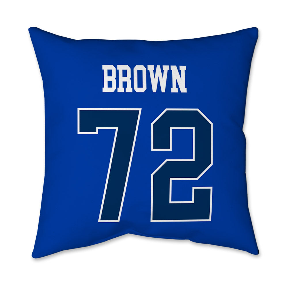 BYU - NCAA Football : Joe Brown - Graphic Pillow 16x16-1