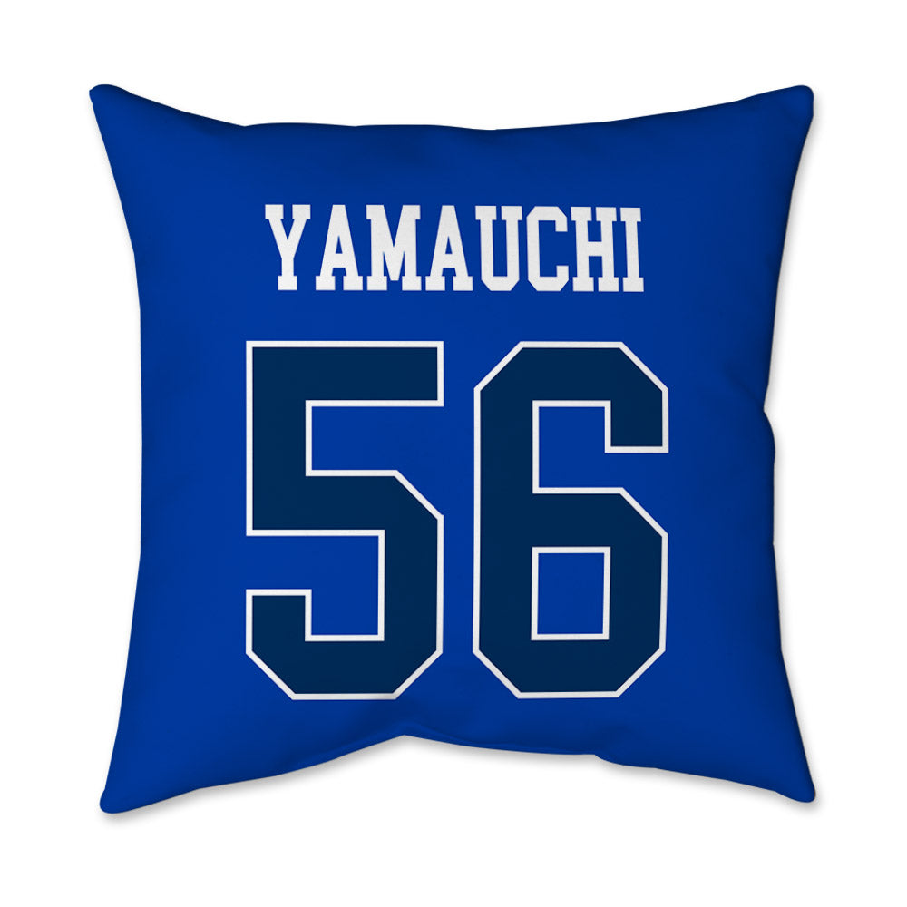 BYU - NCAA Football : Zak Yamauchi - Graphic Pillow 16x16-1