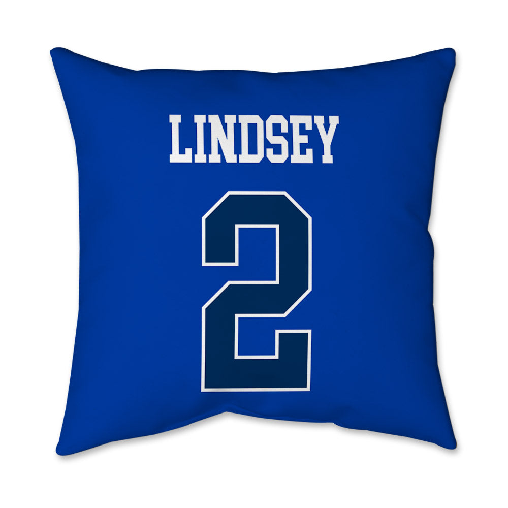 BYU - NCAA Football : Braxton Lindsey - Graphic Pillow 16x16-1