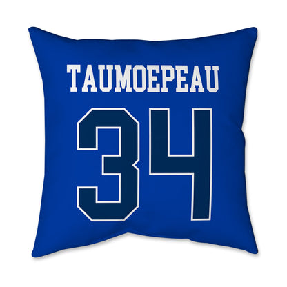 BYU - NCAA Football : Daniel Taumoepeau - Graphic Pillow 16x16-1