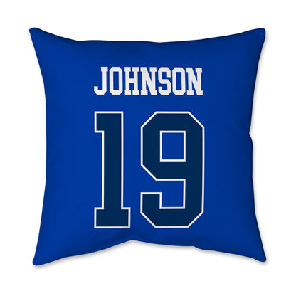 BYU - NCAA Women's Volleyball : Kaieva Johnson - Graphic Pillow 16x16-1