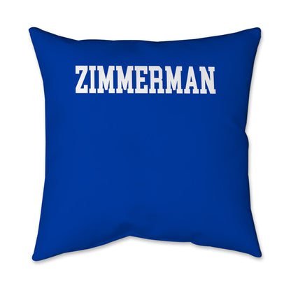 BYU - NCAA Men's Track & Field : Silas Zimmerman - Graphic Pillow 16x16-1
