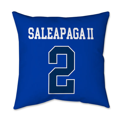 BYU - NCAA Football : Roger Saleapaga II - Graphic Pillow 16x16-1