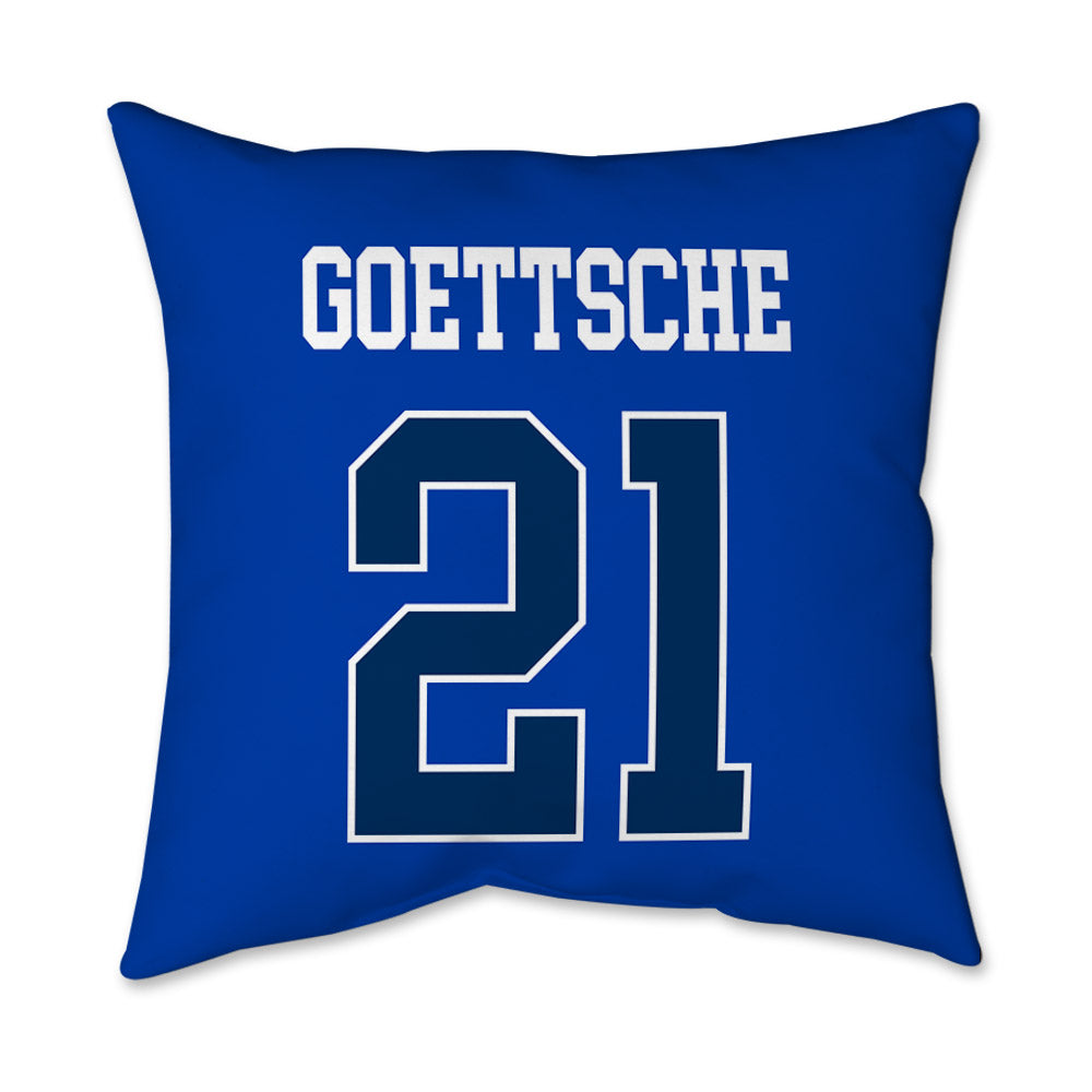 BYU - NCAA Women's Soccer : Mia Goettsche - Graphic Pillow 16x16-1