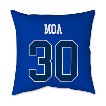 BYU - NCAA Football : Sione Moa - Graphic Pillow 16x16-1