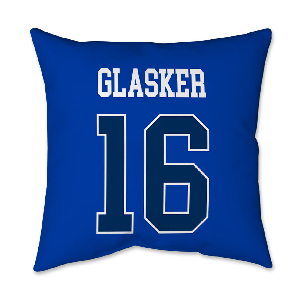 BYU - NCAA Football : Isaiah Glasker - Graphic Pillow 16x16-1