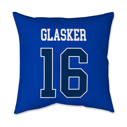 BYU - NCAA Football : Isaiah Glasker - Graphic Pillow 16x16-1