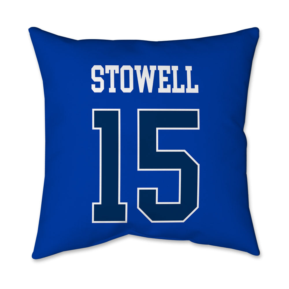 BYU - NCAA Women's Volleyball : Elyse Stowell - Graphic Pillow 16x16-1