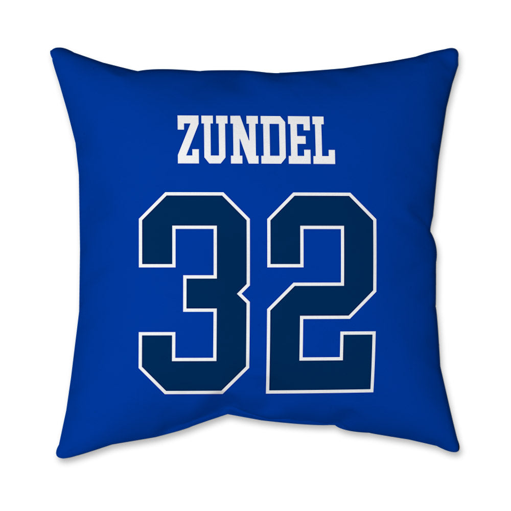 BYU - NCAA Football : Will Zundel - Graphic Pillow 16x16-1
