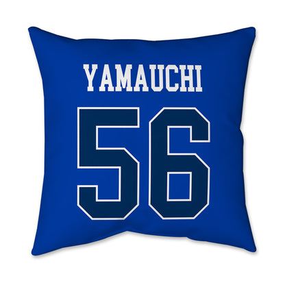 BYU - NCAA Football : Zak Yamauchi - Graphic Pillow 16x16-1