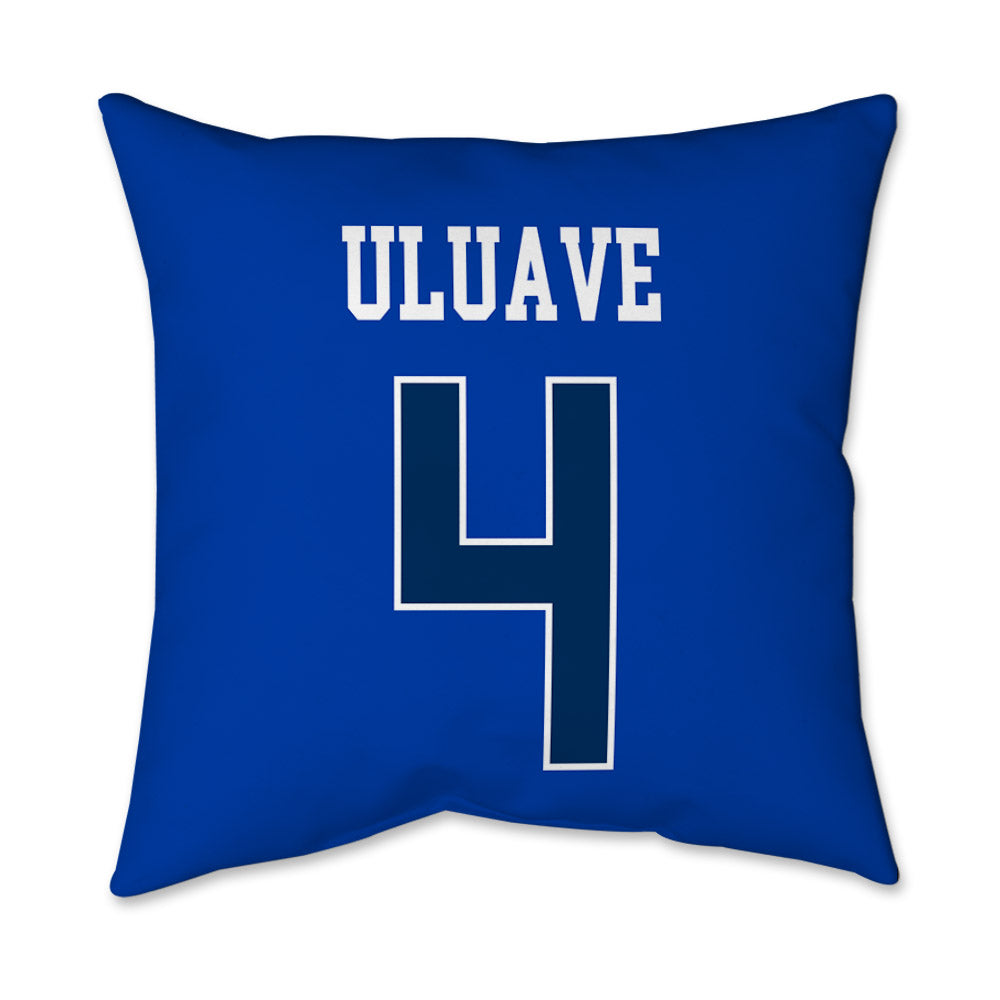 BYU - NCAA Football : Cade Uluave - Graphic Pillow 16x16-1
