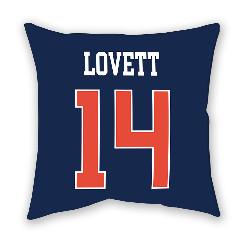 Illinois - NCAA Football : Andre Lovett - Pillow-1