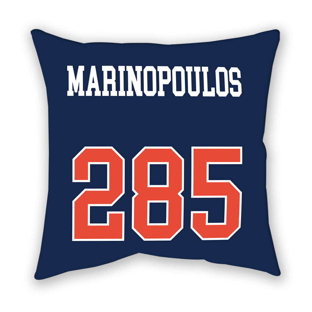Illinois - NCAA Wrestling : Peter Marinopoulos - Pillow-1