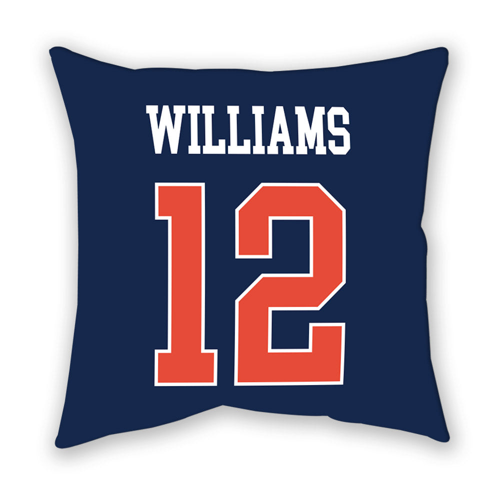 Illinois - NCAA Football : Isaiah Williams - Pillow-1
