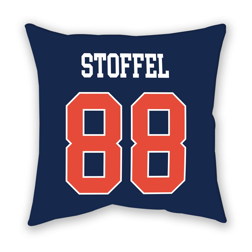 Illinois - NCAA Football : Davin Stoffel - Pillow-1
