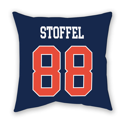 Illinois - NCAA Football : Davin Stoffel - Pillow-1
