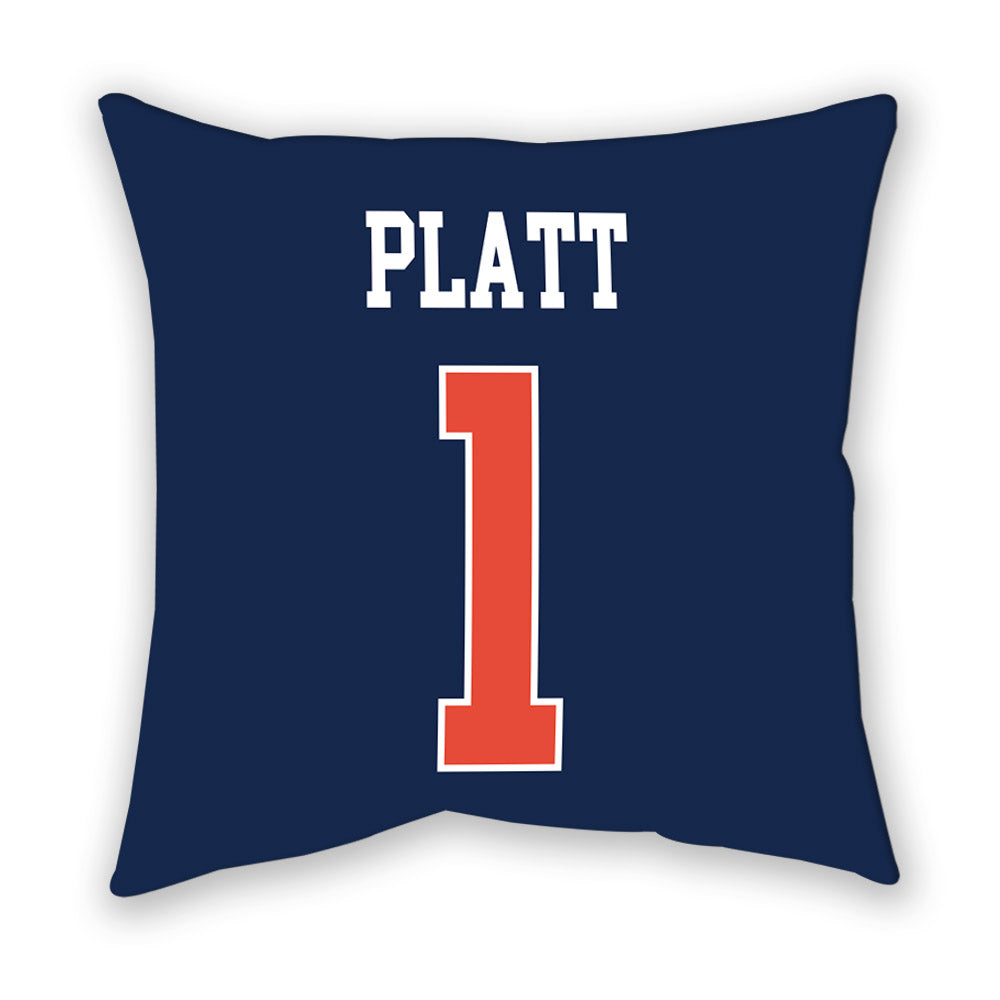 Illinois - NCAA Football : Jayshon Platt - Pillow-1