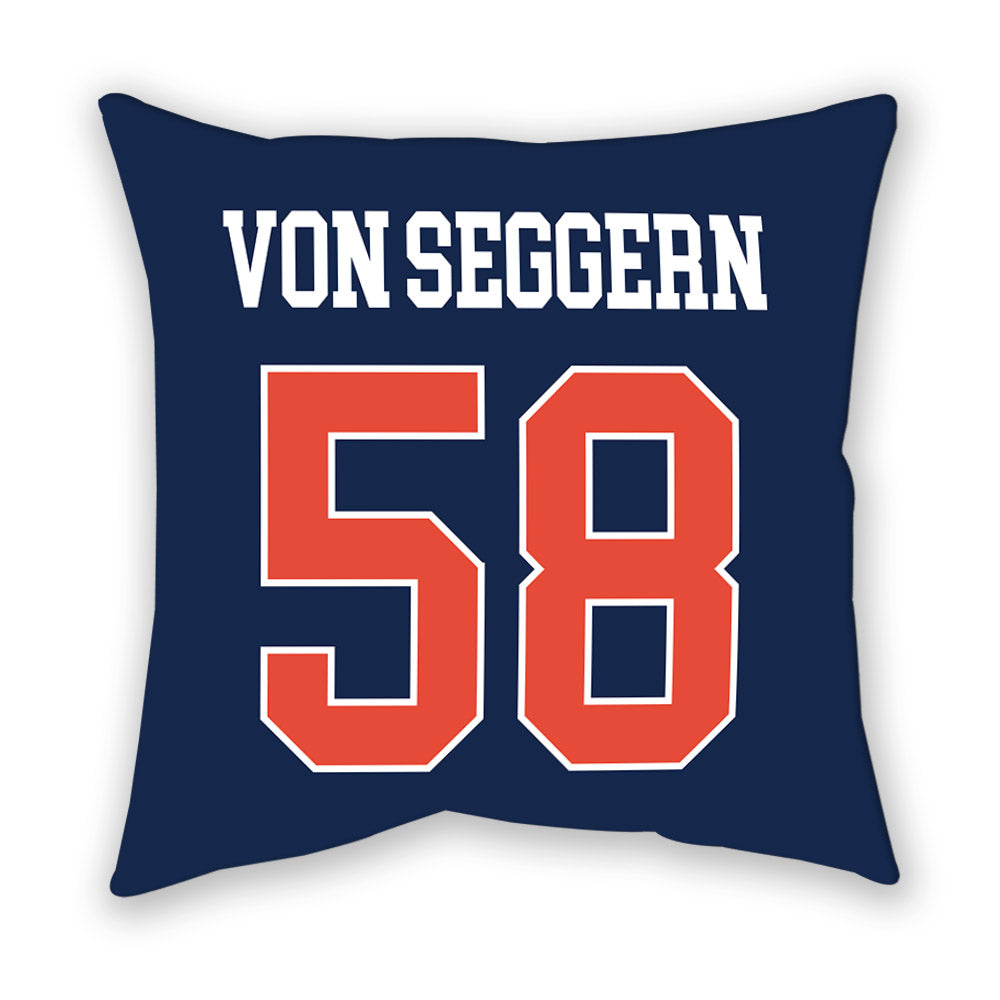 Illinois - NCAA Football : Landen Von Seggern - Pillow-1
