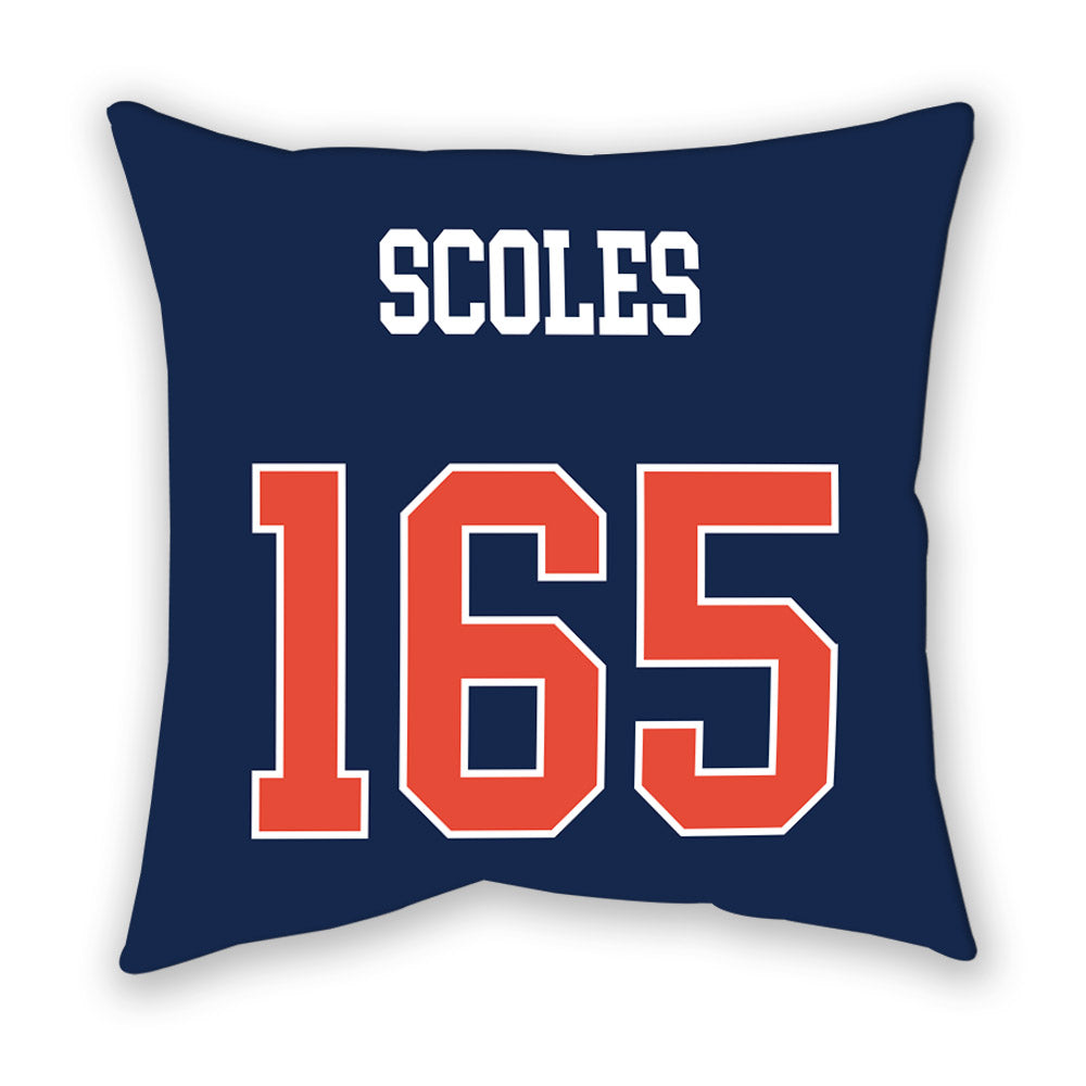 Illinois - NCAA Wrestling : Braeden Scoles - Pillow-1