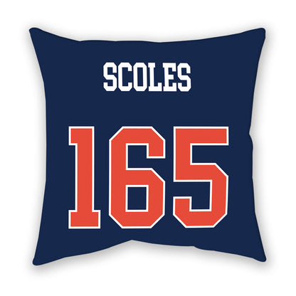 Illinois - NCAA Wrestling : Braeden Scoles - Pillow-1