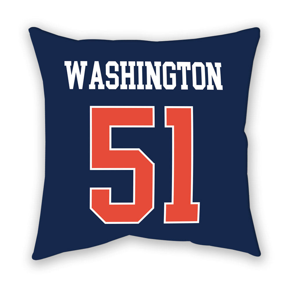 Illinois - NCAA Football : Alfred Washington - Pillow-1