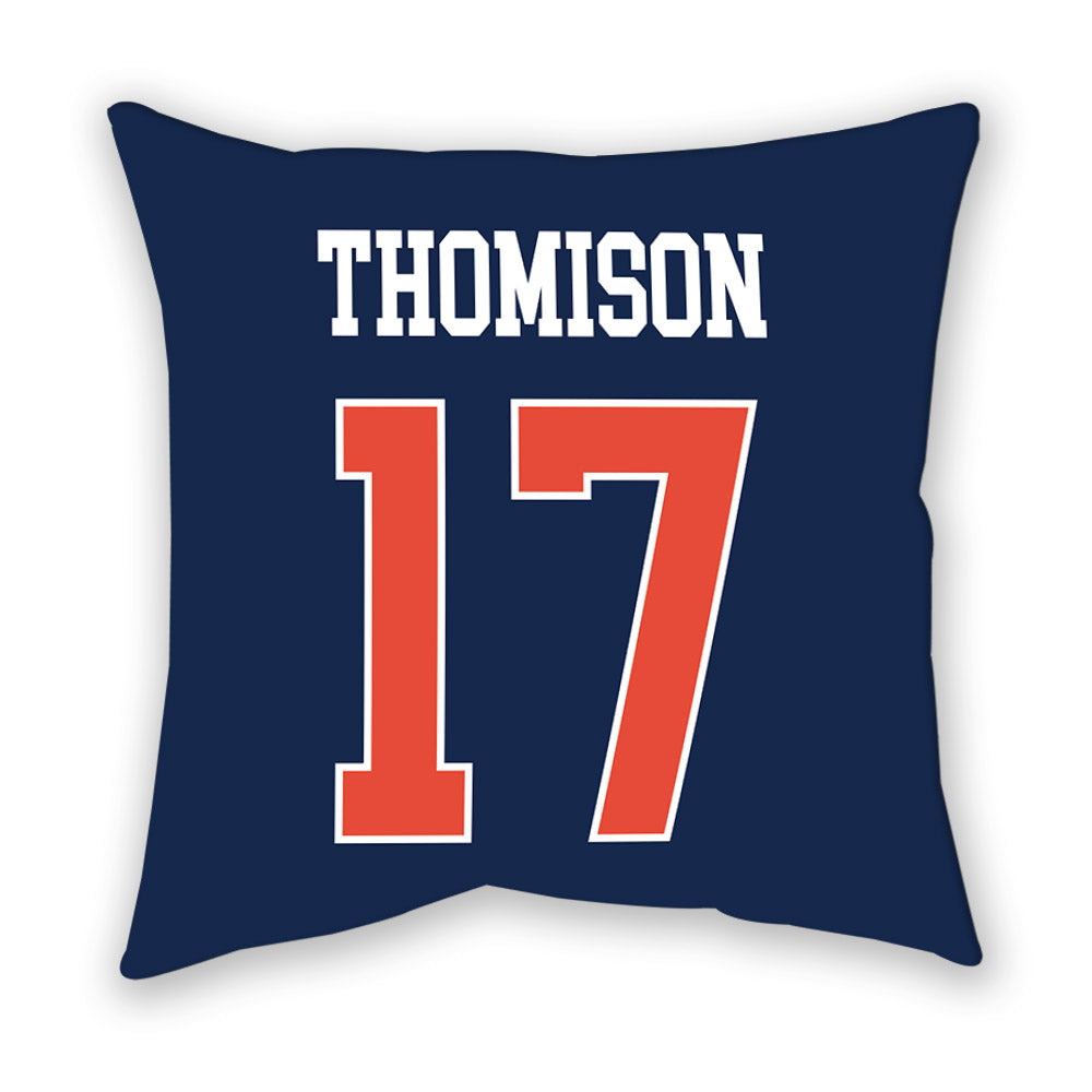 Illinois - NCAA Football : Isaiah Thomison - Pillow-1