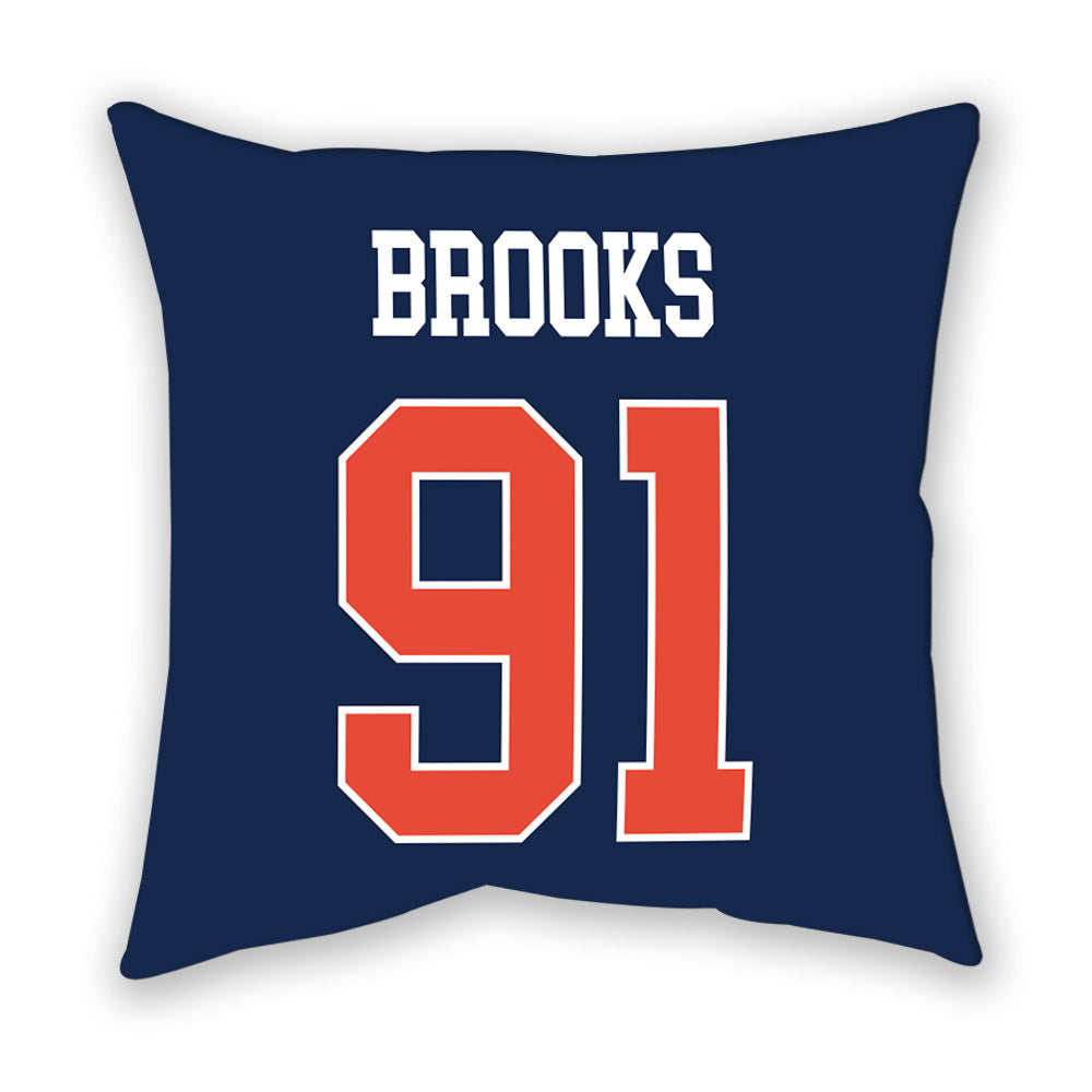 Illinois - NCAA Football : Cameron Brooks - Pillow-1